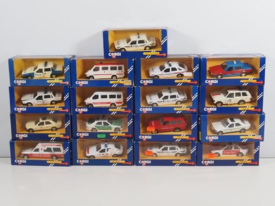 Lot 493 - A group of CORGI European issue Emergency...