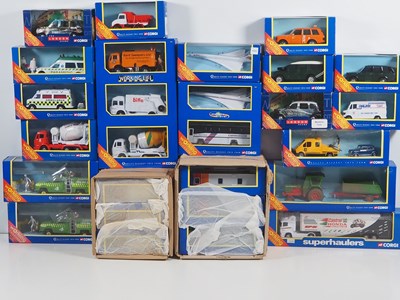 Lot 499 - A group of modern CORGI vehicles all in...