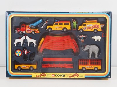 Lot 519 - A CORGI Jean Richard Circus gift set #48 -...