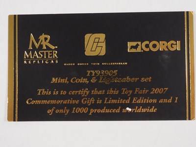 Lot 525 - A pair of CORGI / MASTER REPLICAS Toy Fair...
