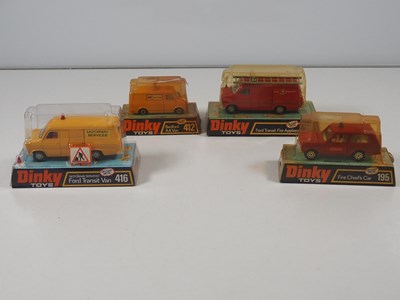 Lot 537 - A group of DINKY Emergency and Motorway...