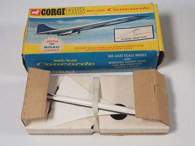 Lot 540 - A group of CORGI Concorde models comprising an...