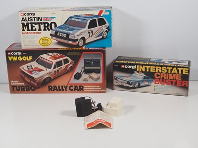 Lot 544 - A group of CORGI battery-powered remote/radio...