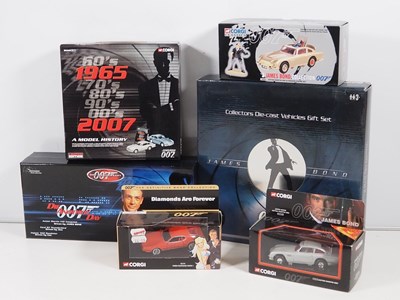 Lot 547 - A group of CORGI and MINICHAMPS James Bond...