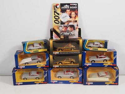 Lot 548 - A group of CORGI James Bond Aston Martin DB5...