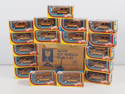 Lot 555 - A SUPER HOTWHEELS part trade box of 1:43 scale...