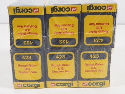 Lot 566 - A CORGI trade pack containing x6 #423 Rough...