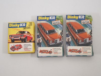 Lot 576 - A group of DINKY metal kits, as new in...
