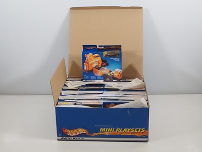 Lot 578 - A trade box of HOT WHEELS Mini Playsets, each...