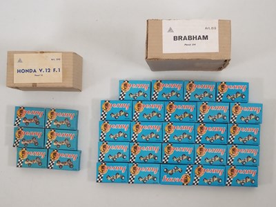 Lot 586 - A pair of early POLITOYS Penny Brand Formula 1...
