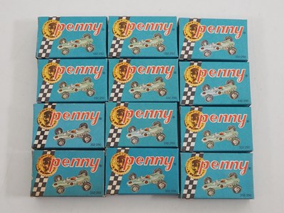 Lot 587 - A pair of early POLITOYS Penny Brand Formula 1...