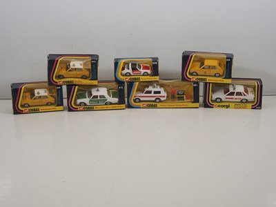 Lot 589 - A group of CORGI Emergency Service vehicles,...