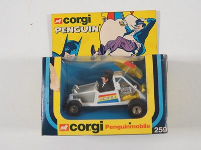 Lot 596 - A CORGI #259 Penguinmobile from the 'Batman...