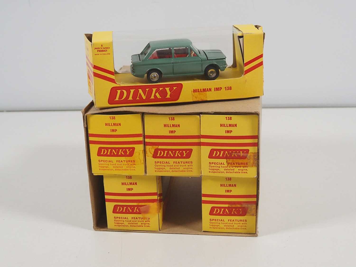 Lot 597 - A DINKY USA export trade sleeve x6 #138...