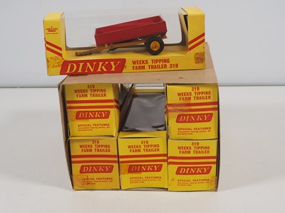 Lot 598 - A DINKY USA export trade sleeve x6 #319 'Weeks...