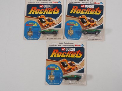 Lot 599 - A group of CORGI Rockets all sealed on...