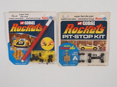 Lot 599 - A group of CORGI Rockets all sealed on...