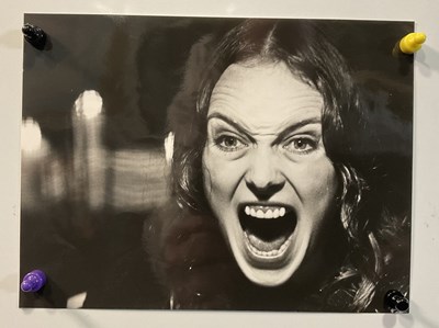 Lot 392 - CARRIE (1976) UK Quad film poster for the...