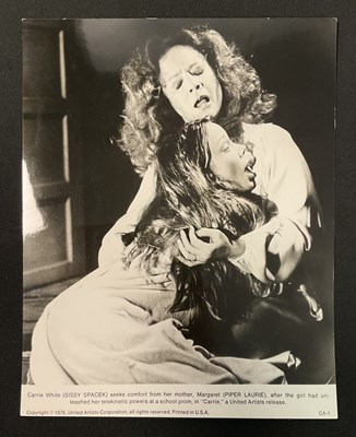 Lot 392 - CARRIE (1976) UK Quad film poster for the...