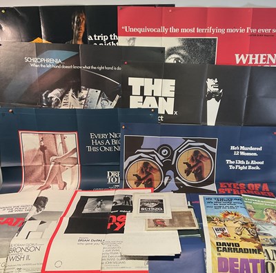 Lot 2 - A group of thriller film posters comprising...