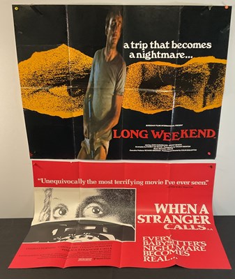 Lot 2 - A group of thriller film posters comprising...