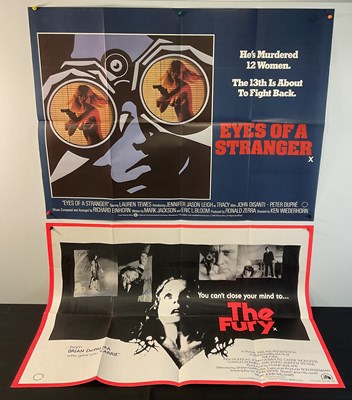 Lot 2 - A group of thriller film posters comprising...