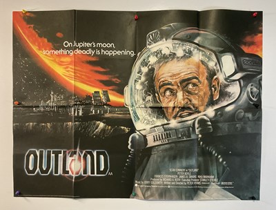 Lot 351 - OUTLAND (1981) UK Quad film poster, for the...