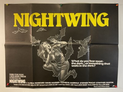 Lot 363 - NIGHTWING (1979) UK Quad film poster, horror...