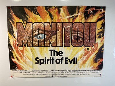 Lot 406 - A group of UK Quad horror film posters...