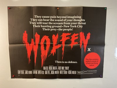 Lot 406 - A group of UK Quad horror film posters...