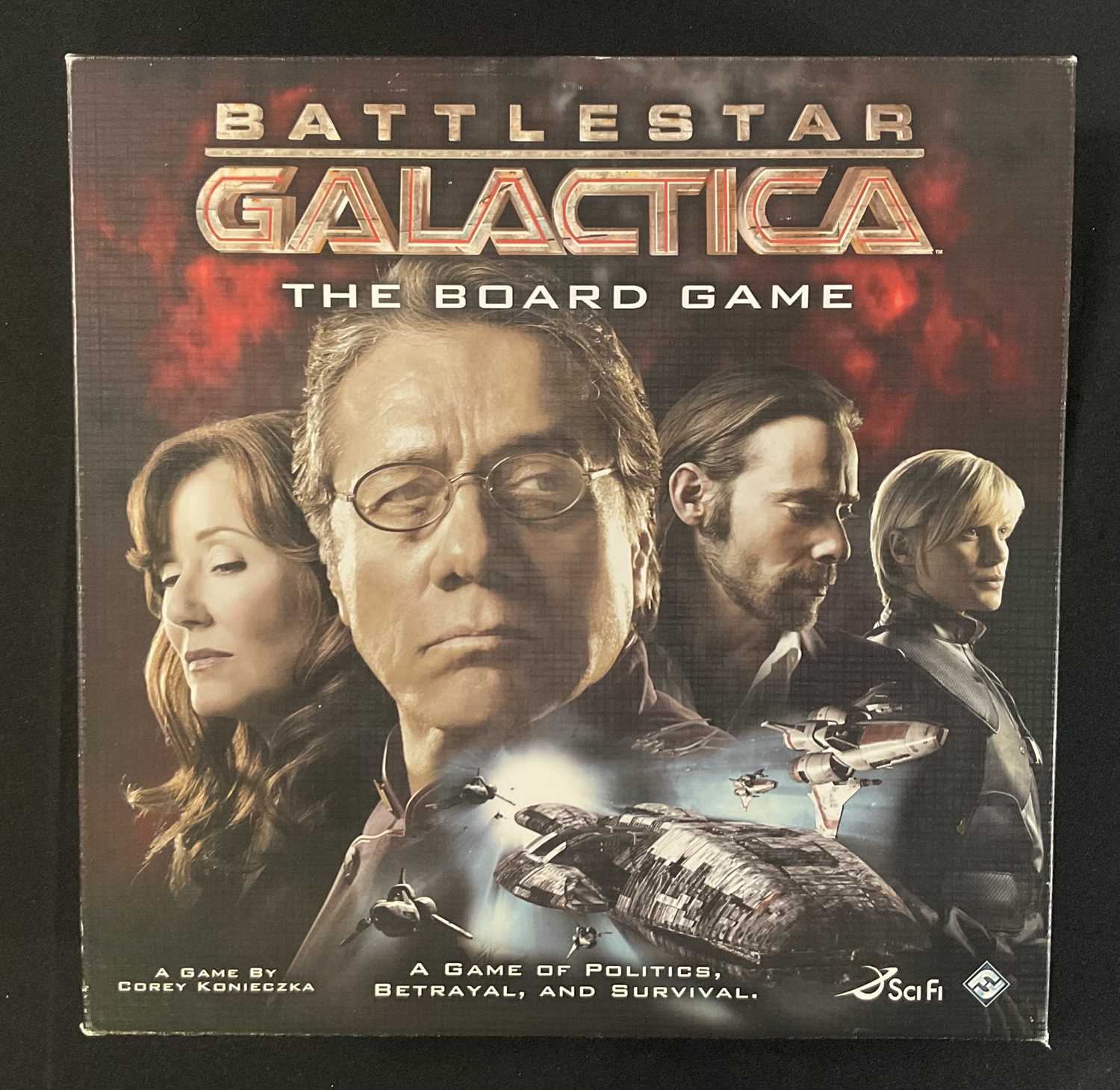 Lot 591 - BATTLESTAR GALATICA THE BOARD GAME (2008)...