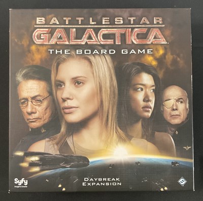 Lot 611 - BATTLESTAR GALACTICA THE BOARD GAME DAYBREAK...