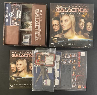 Lot 611 - BATTLESTAR GALACTICA THE BOARD GAME DAYBREAK...