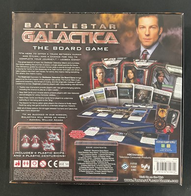 Lot 611 - BATTLESTAR GALACTICA THE BOARD GAME DAYBREAK...