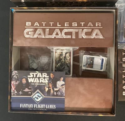Lot 611 - BATTLESTAR GALACTICA THE BOARD GAME DAYBREAK...