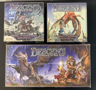 Lot 592 - A group of Fantasy Flight Games RPG Board...