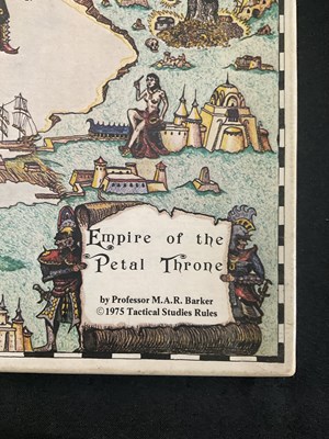 Lot 614 - EMPIRE OF THE PETAL THRONE (1975) 1st Edition,...