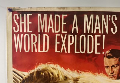 Lot 190 - STATION SIX SAHARA (1963) UK Quad film poster,...