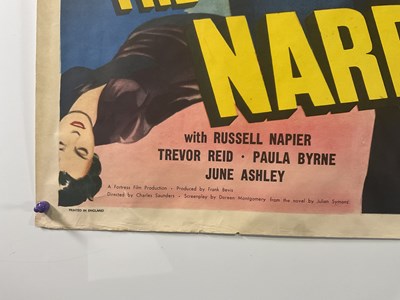 Lot 34 - THE NARROWING CIRCLE (1956) UK Quad film...