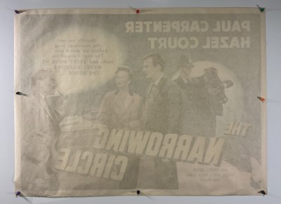 Lot 34 - THE NARROWING CIRCLE (1956) UK Quad film...