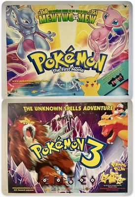 Lot 80 - POKÉMON THE FIRST MOVIE (1999) UK Quad film...
