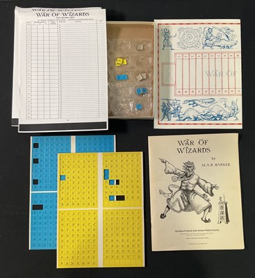 Lot 596 - WAR OF WIZARDS (1977) 3rd printing, TSR Games...