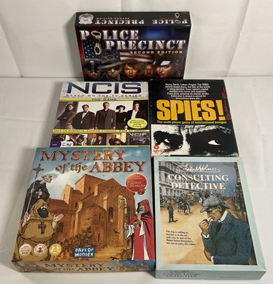 Lot 575 - A group of detective RPG Board Games...