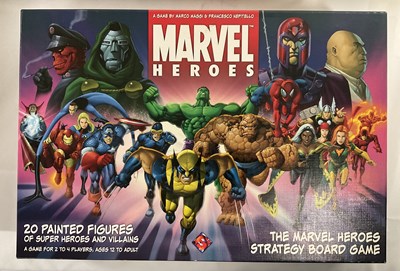 Lot 577 - A group of Marvel Superhero RPG Board Games...
