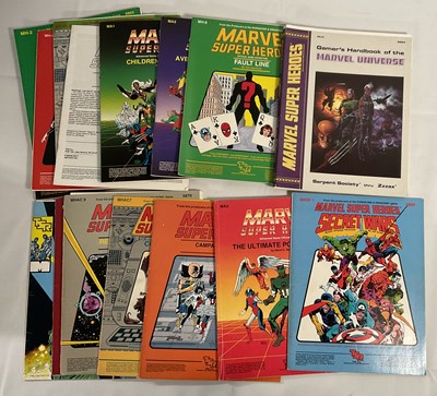 Lot 577 - A group of Marvel Superhero RPG Board Games...