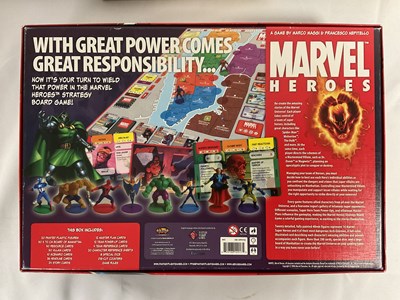 Lot 577 - A group of Marvel Superhero RPG Board Games...