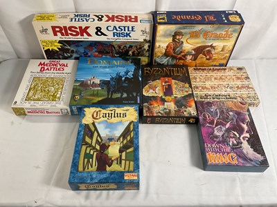 Lot 606 - A group of History themed RPG Board Games...