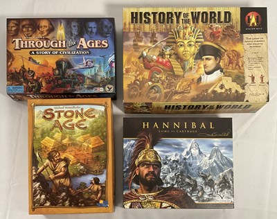 Lot 599 - A group of historical and strategy RPG Board...