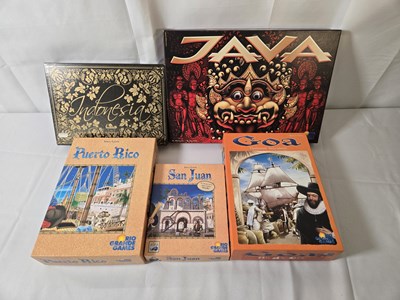 Lot 581 - A group of Geographical strategy RPG Board...