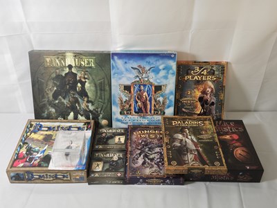 Lot 607 - A group of fantasy-themed RPG Board Games...